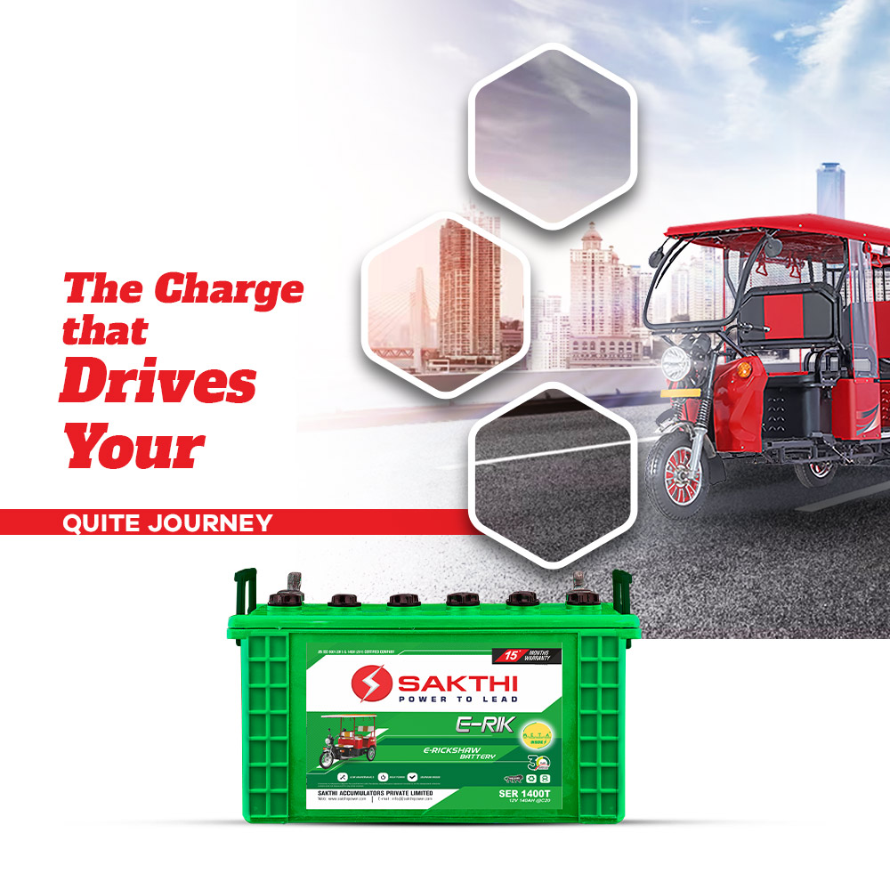 e-rickshaw Battery