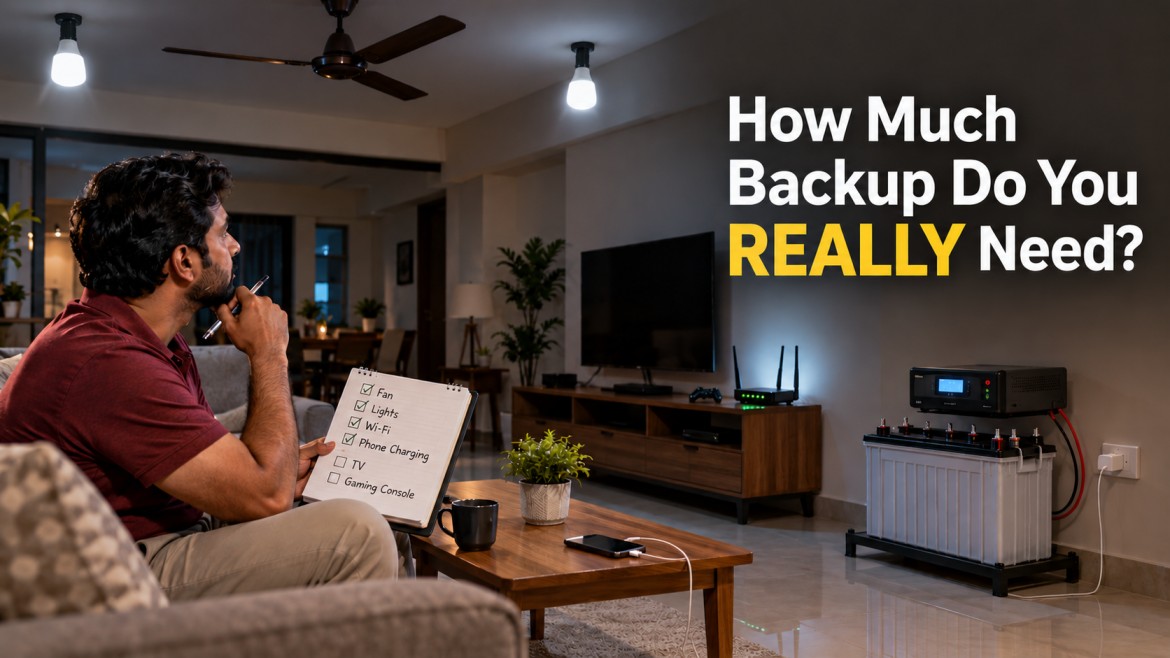 How Much Backup Do You Actually Need—Not How Much Do You Want?